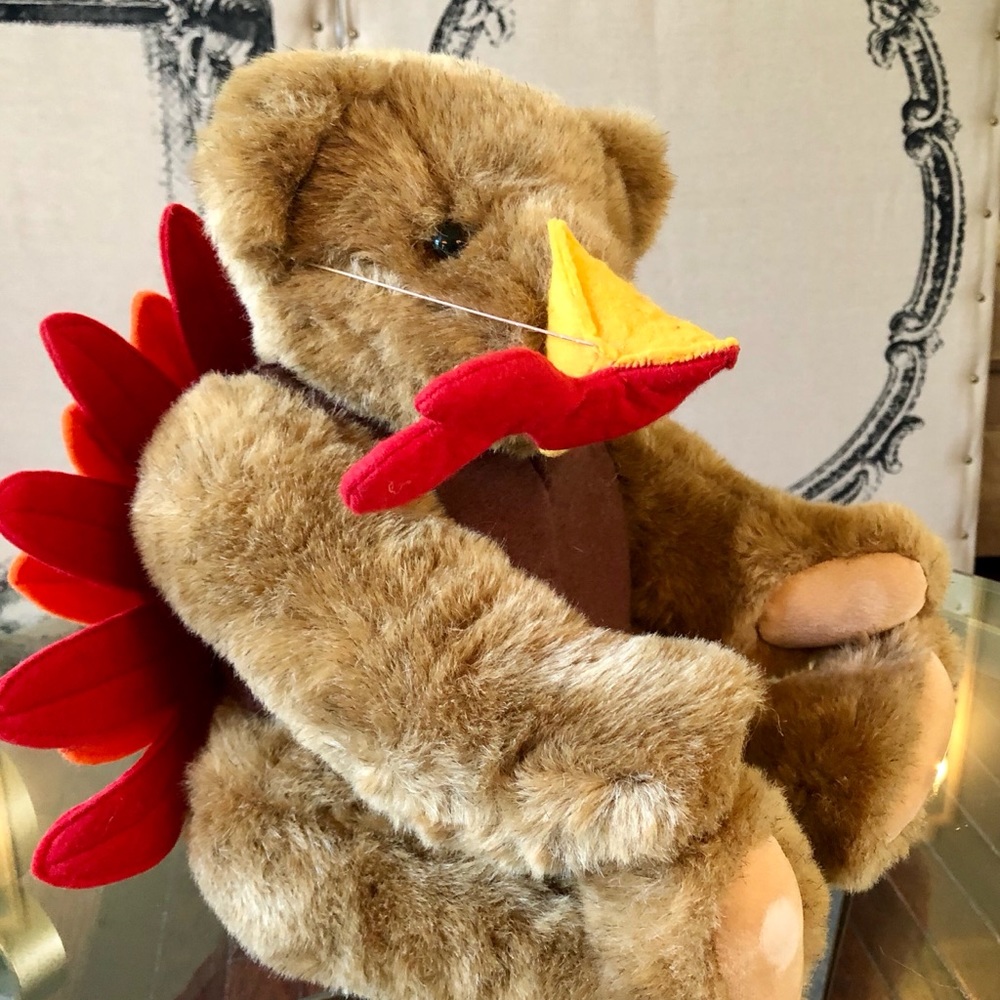 VERMONT TEDDY BEAR Thanksgiving Bear - Turkey Bear